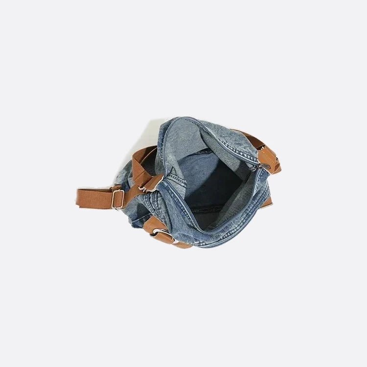 Denim Tote Shoulder Bag