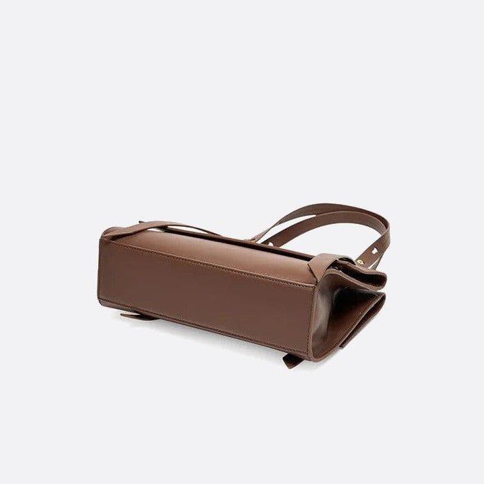 Rectangular Leather Shoulder Bag