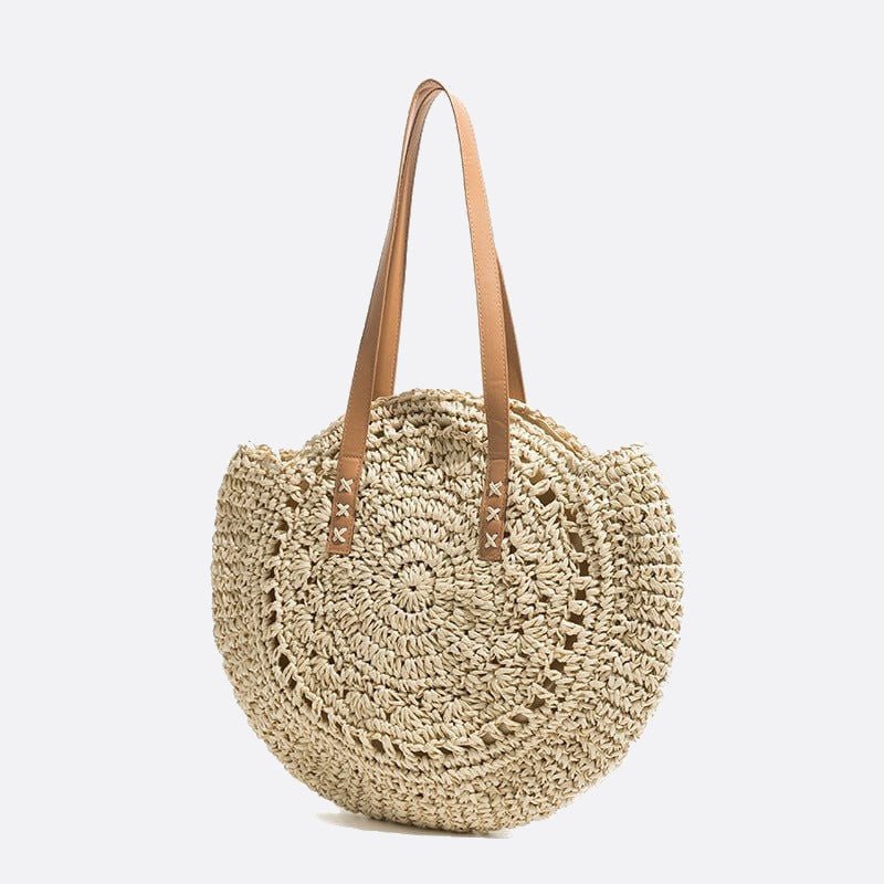 sac paille crochet