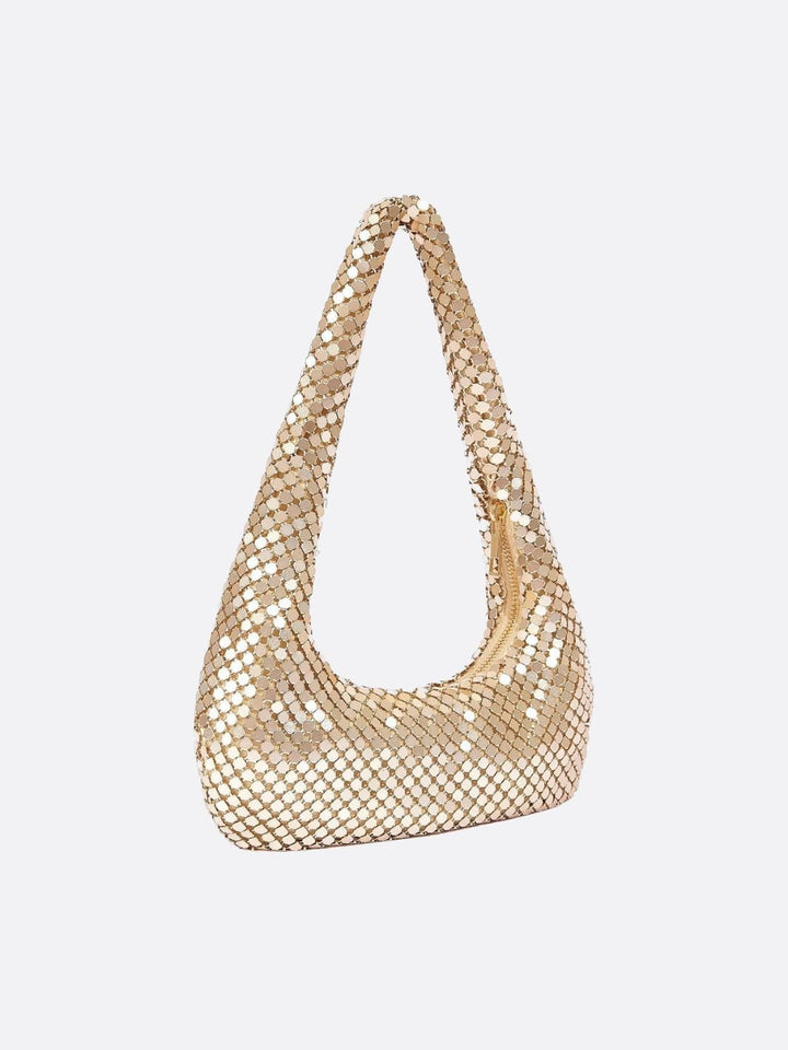 Sac sequin doré