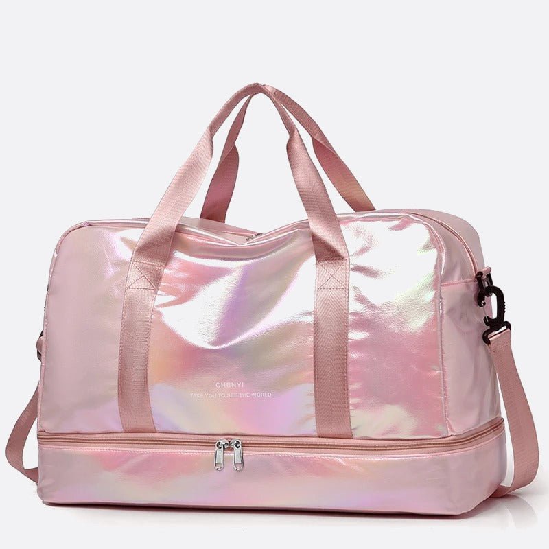 sac de voyage nylon rose