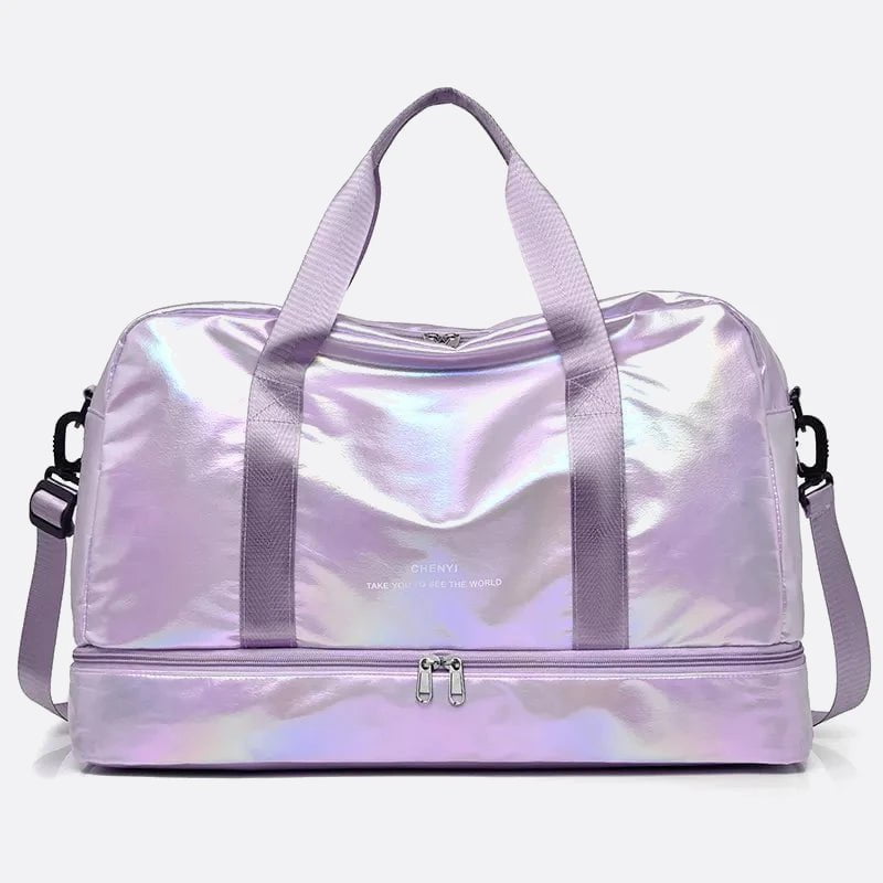 sac de voyage nylon pourpre