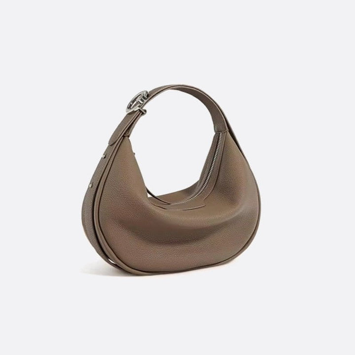 sac demi lune cuir