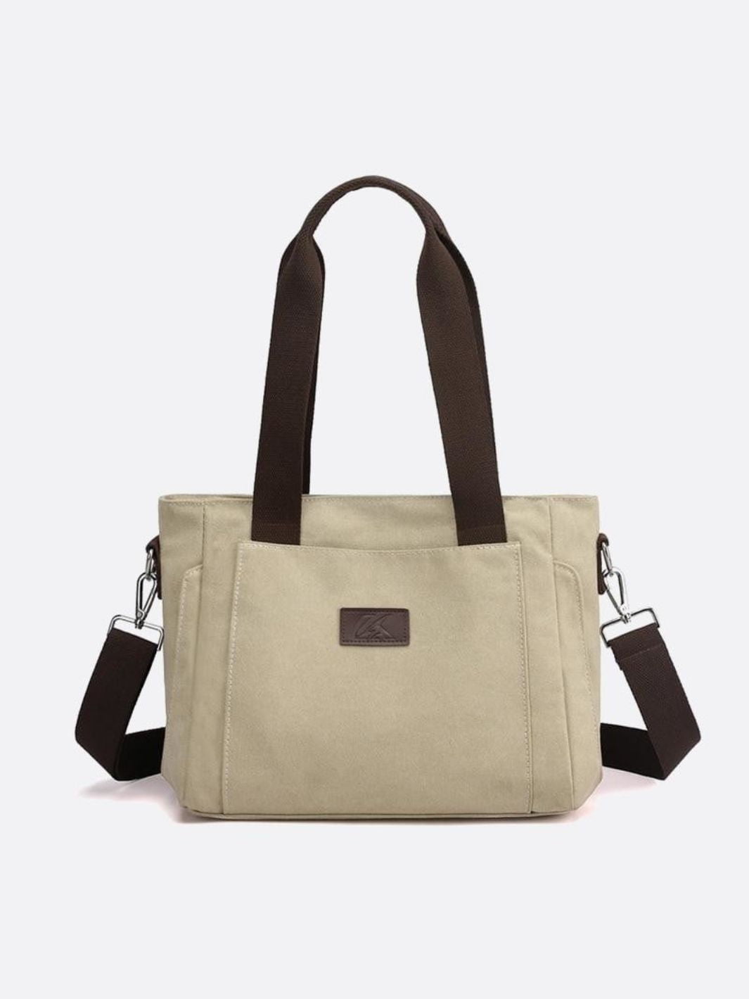 sac toile beige