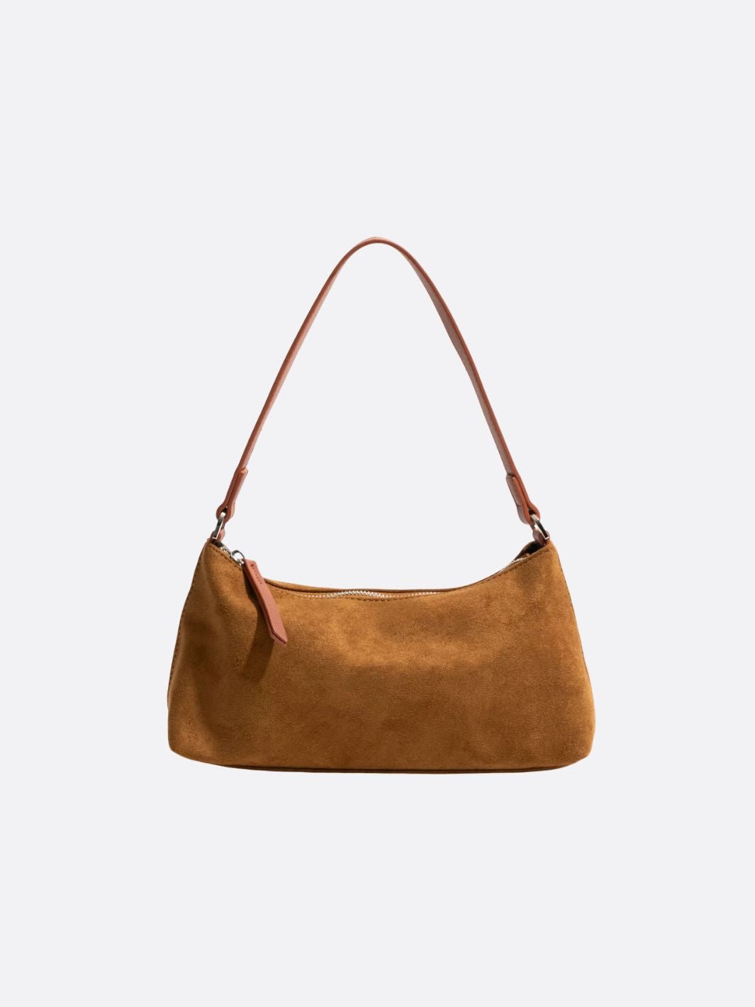 sac épaule daim camel