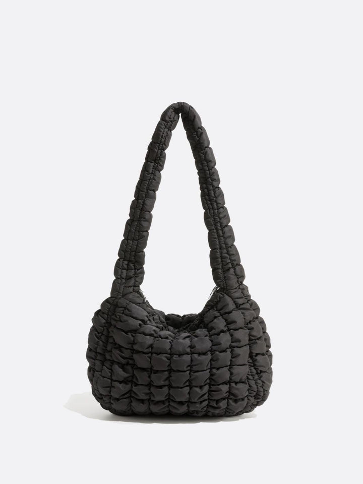 Sac épaule matelassé noir