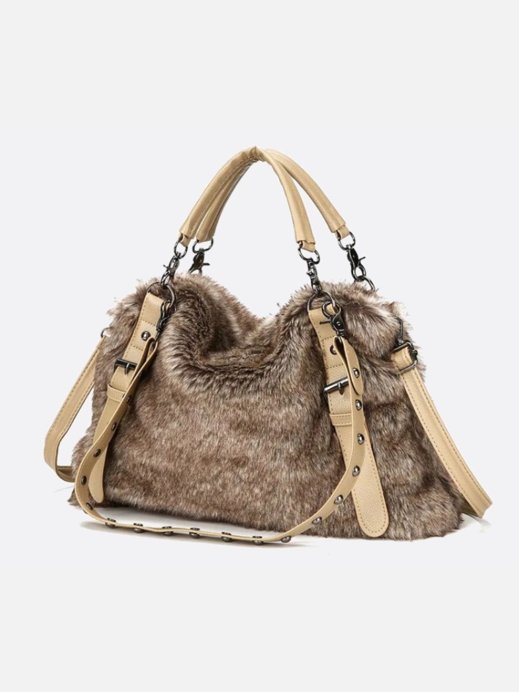 sac fausse fourrure