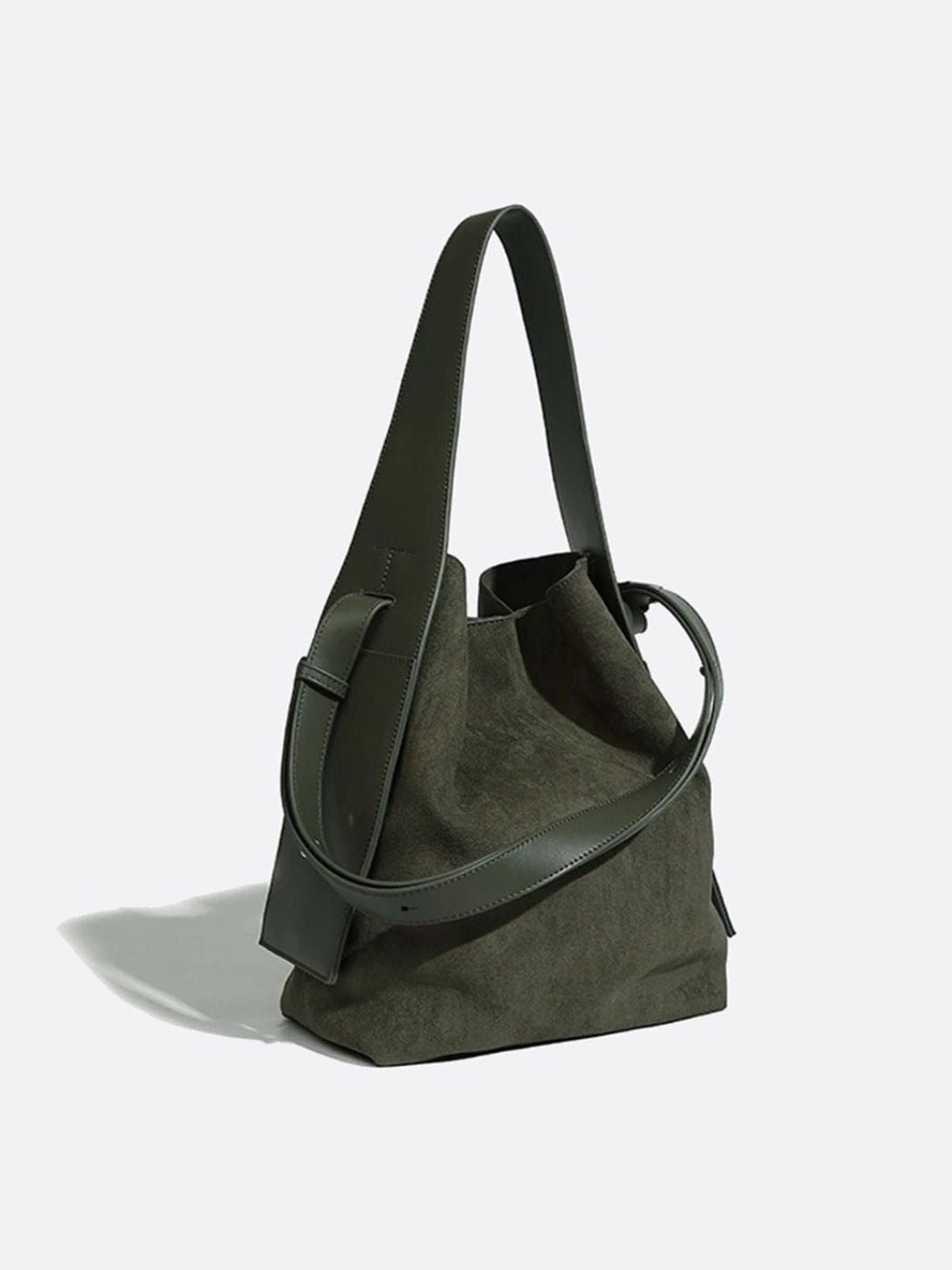 Sac fourre-tout vert daim