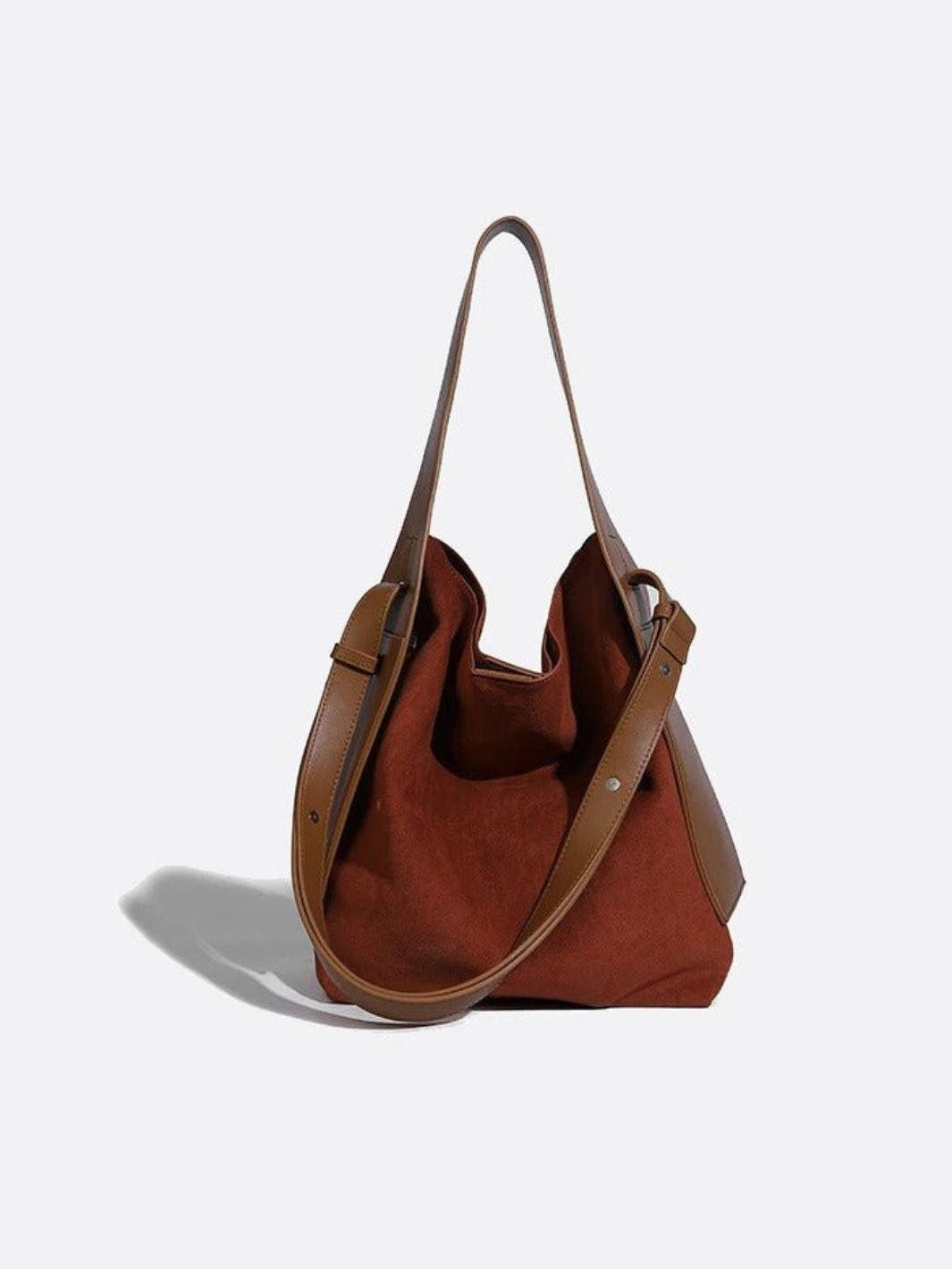 Sac fourre-tout daim marron clair