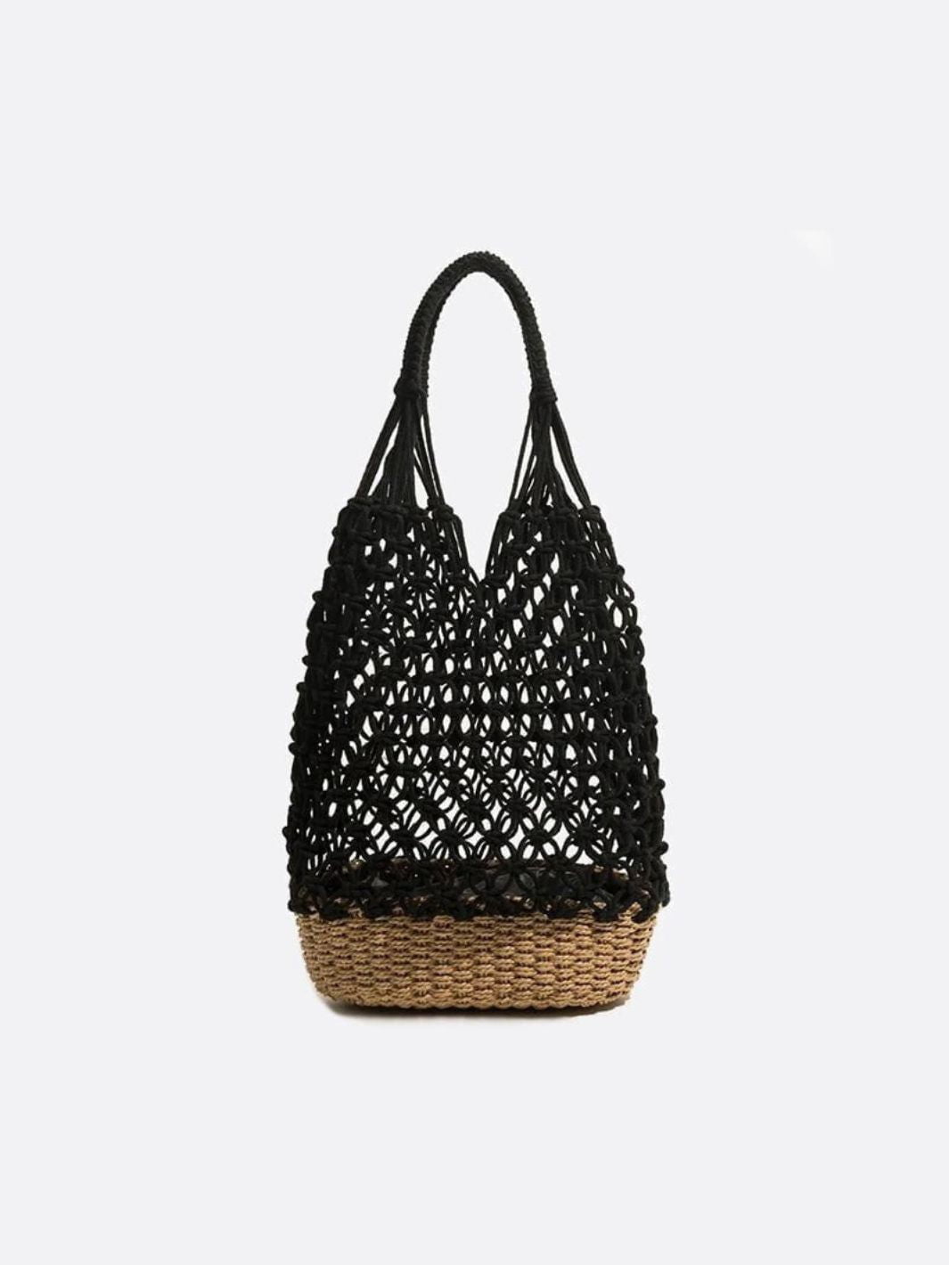 Sac fourre-tout filet noir