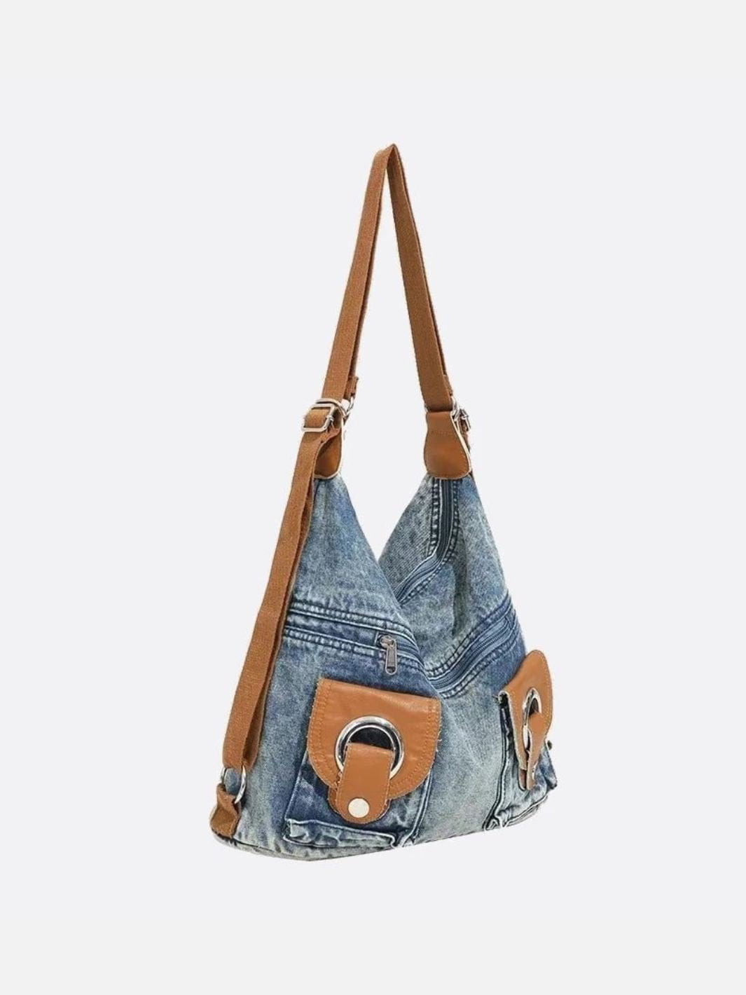 Sac denim femme