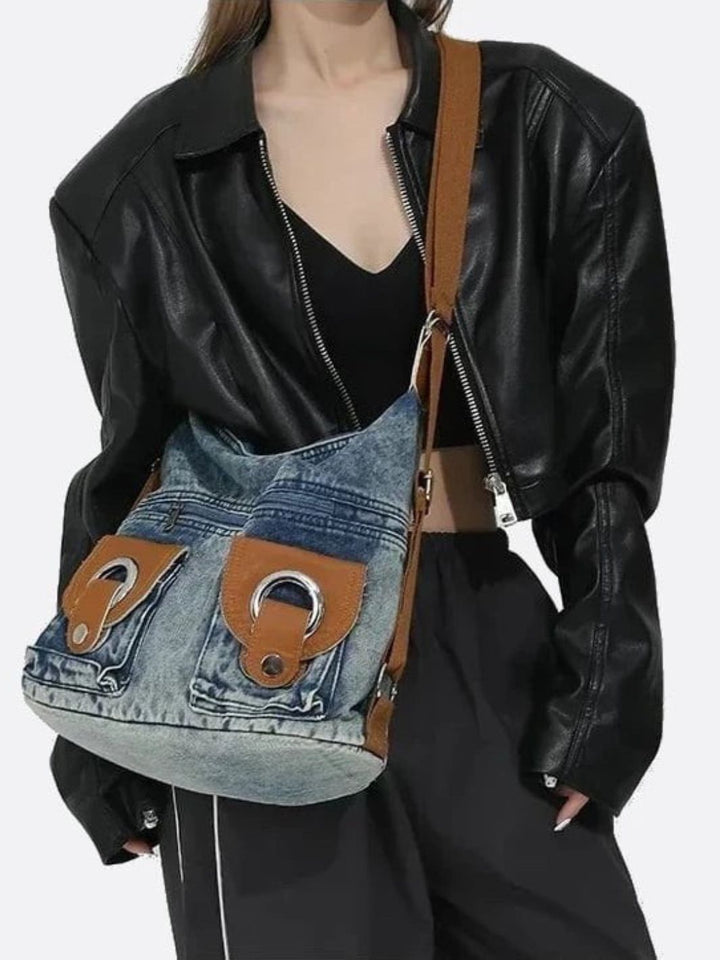 Sac fourre-tout jean femme