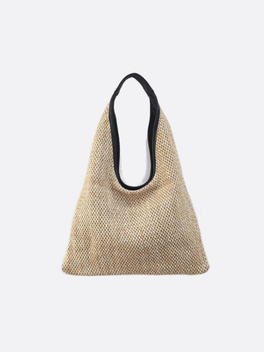 Sac fourre-tout beige