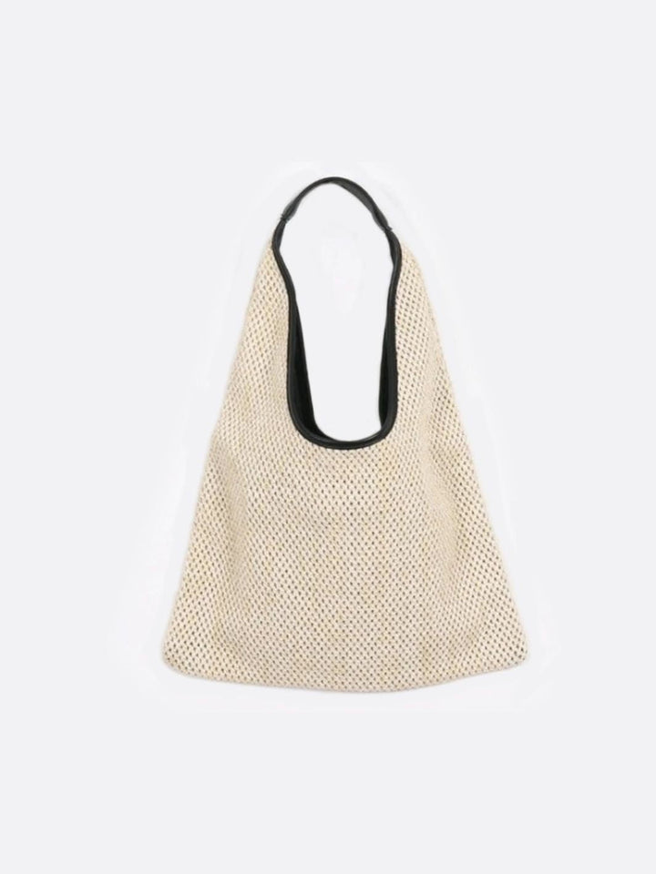 Sac fourre-tout blanc ivoire