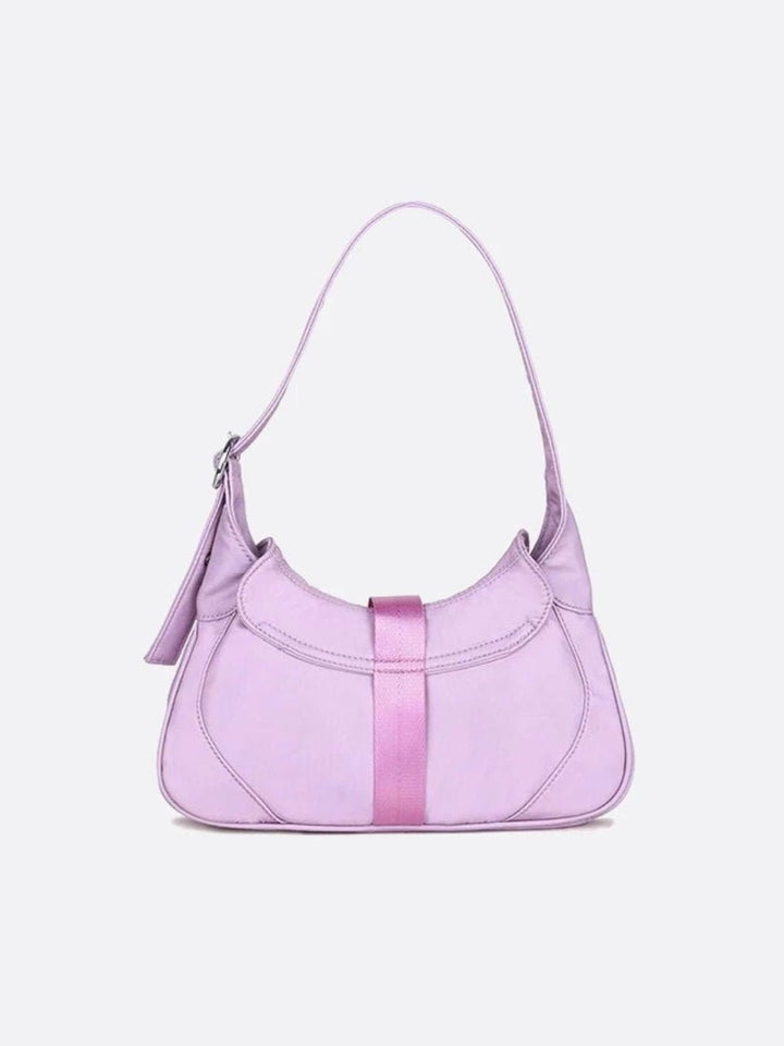 Pink hobo bag