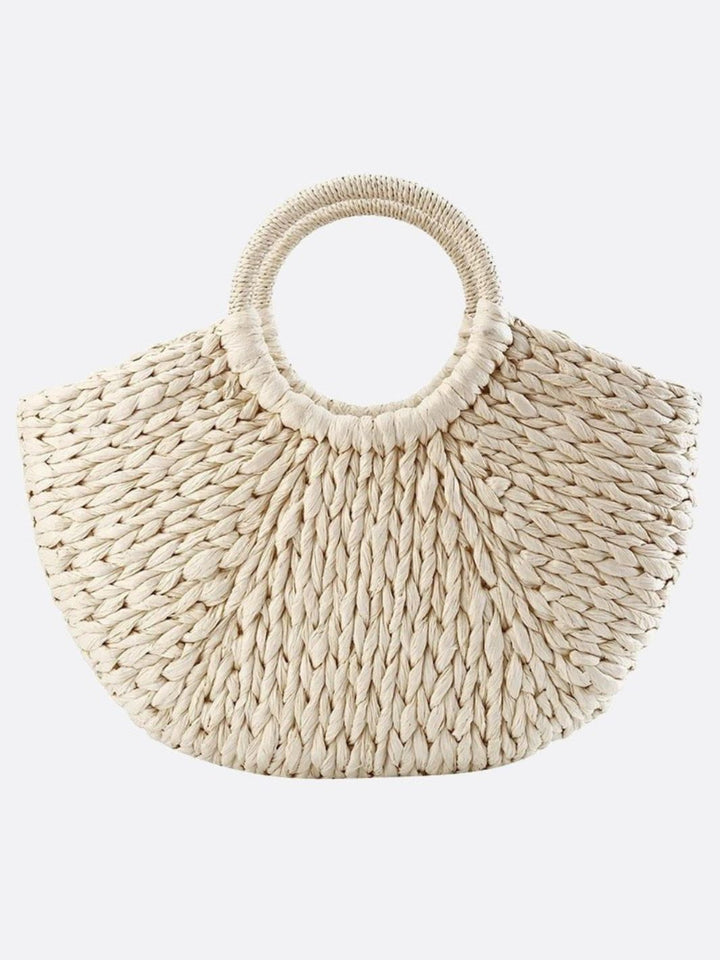 Sac osier blanc