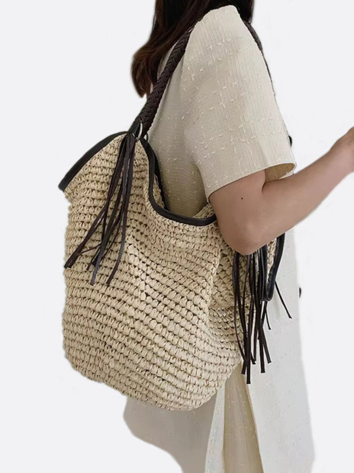 Sac paille souple