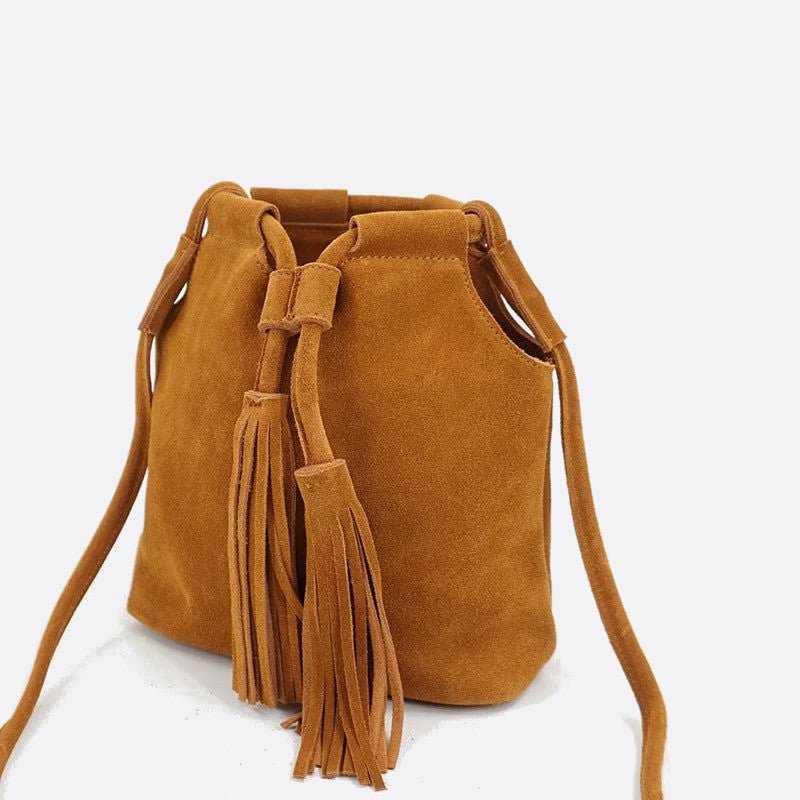 sac bourse daim