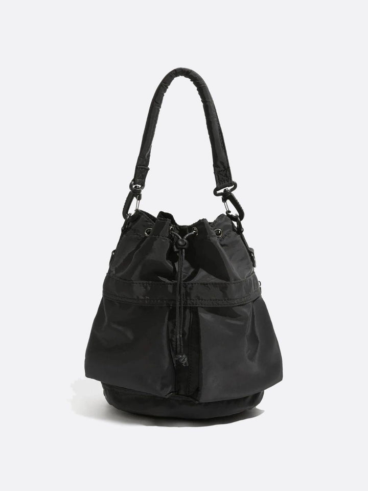 Sac seau nylon noir