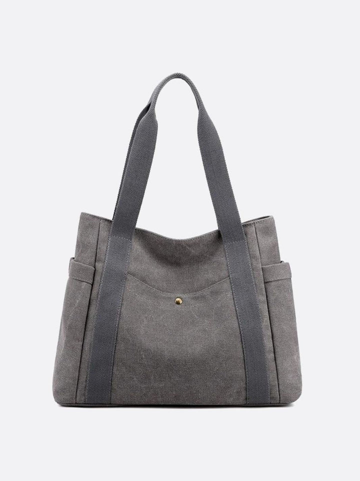 sac toile gris