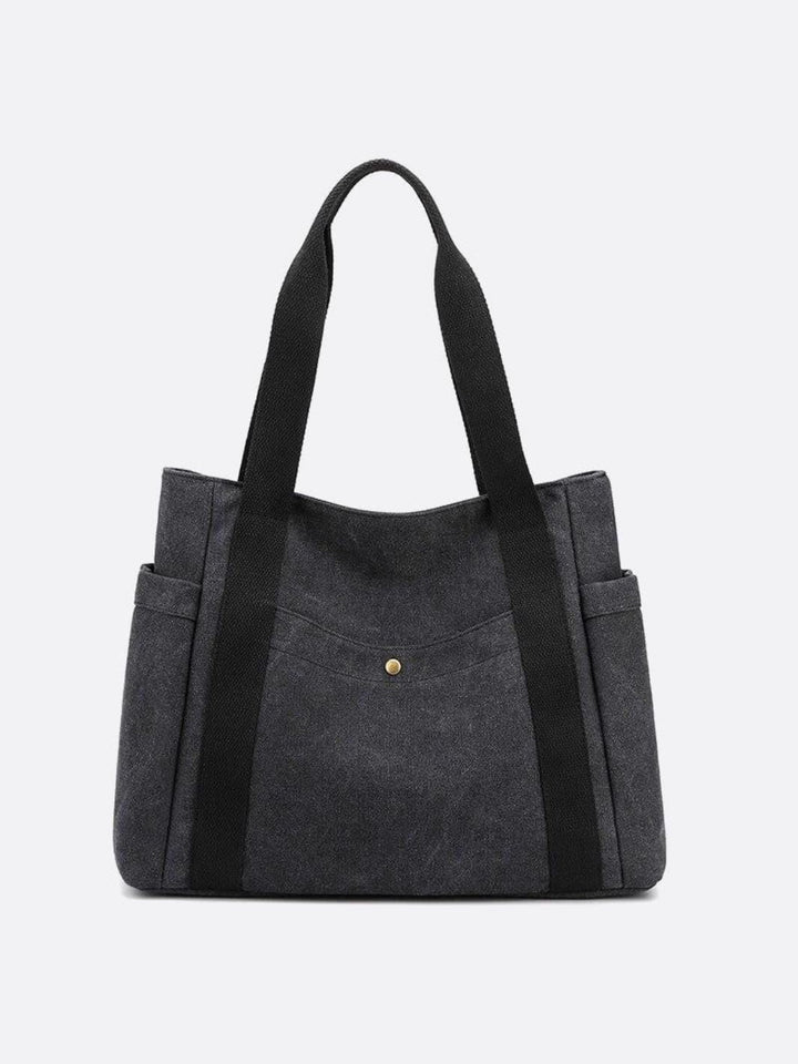 sac cabas toile noir