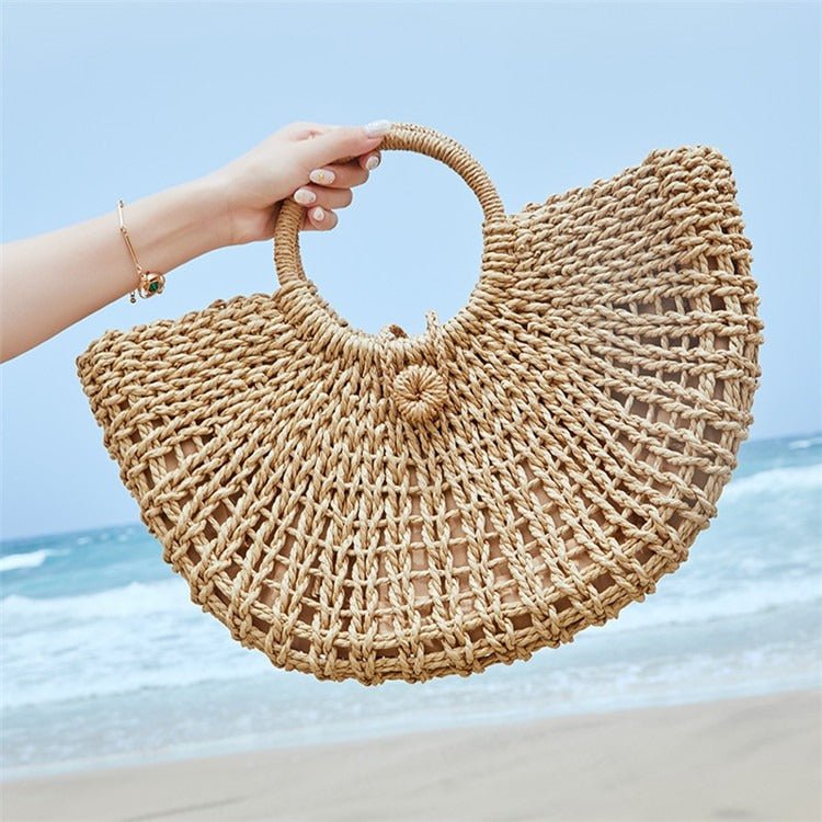 sac a main panier tresse